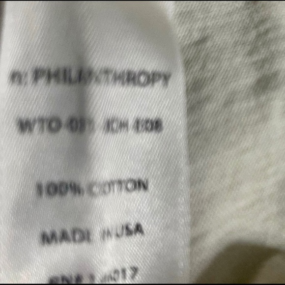 N:Philanthropy Rebel With Paws Tank top size small - Picture 13 of 13